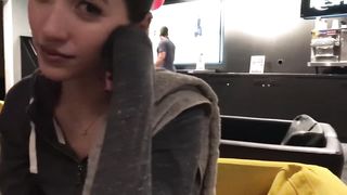 Asian Student Swallows Cum from Stranger at Gym
