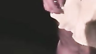 chubblossomxxx shows dick under skirt