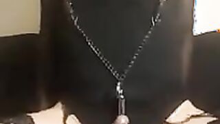 Kinky maso slut remote e-stim CBT, July 2, 2021, part 2