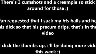 Selena22 - Slow creamy riding with creampie and quickie