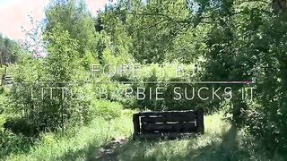 Blow Job in the Forest by little Barbie_czkrok