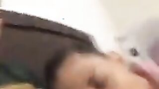 I sucked him off and then I played with my wet cunt