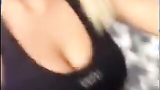 NicoleBelle - Showing Boobs At The Gym Enwre - Webcam S