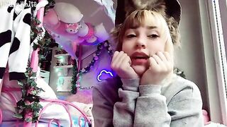 IndigoWhite - Doing Naked Yoga In Puppy Ears (Wholesome
