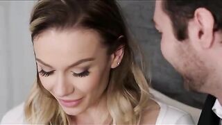 Naomi Swann gets all her holes fucked by the giant blac