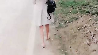 Chinese Cam Girl 刘婷 LiuTing - Outdoor Sex 02